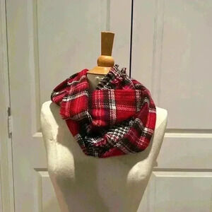Plaid Infinity Scarf